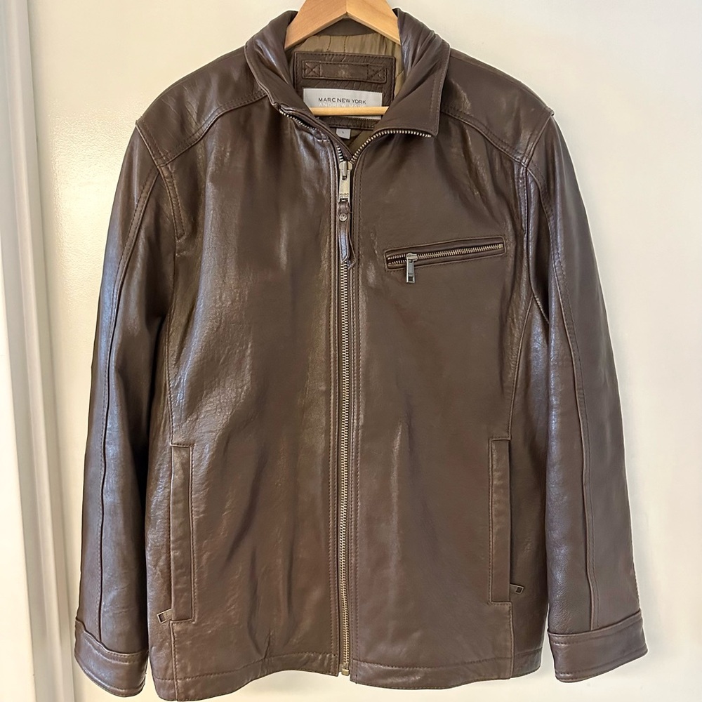 [Brand New] Andrew Marc Leather Jacket - Perfect Condition
